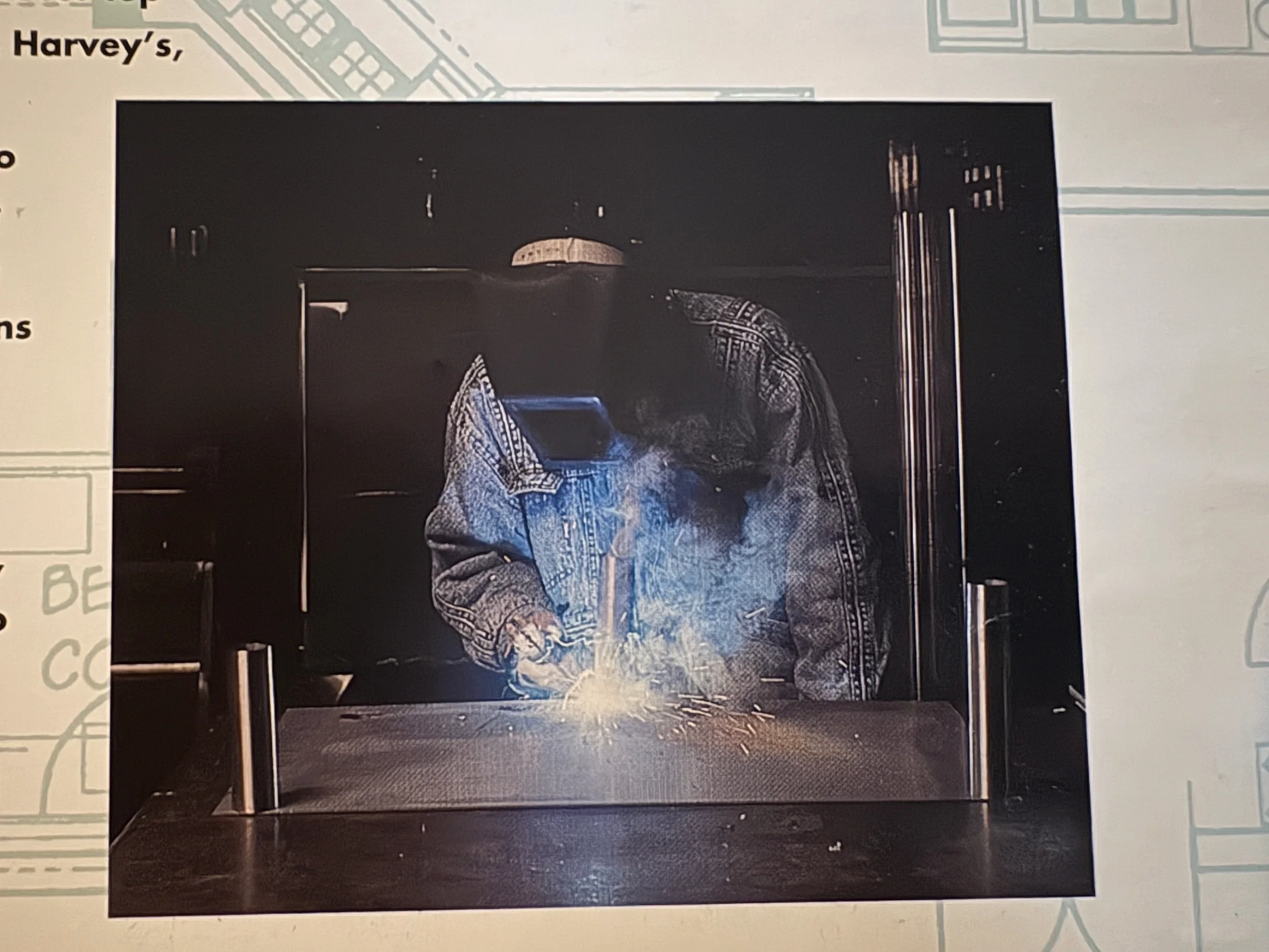 In-house stainless fabrication, TIG welding