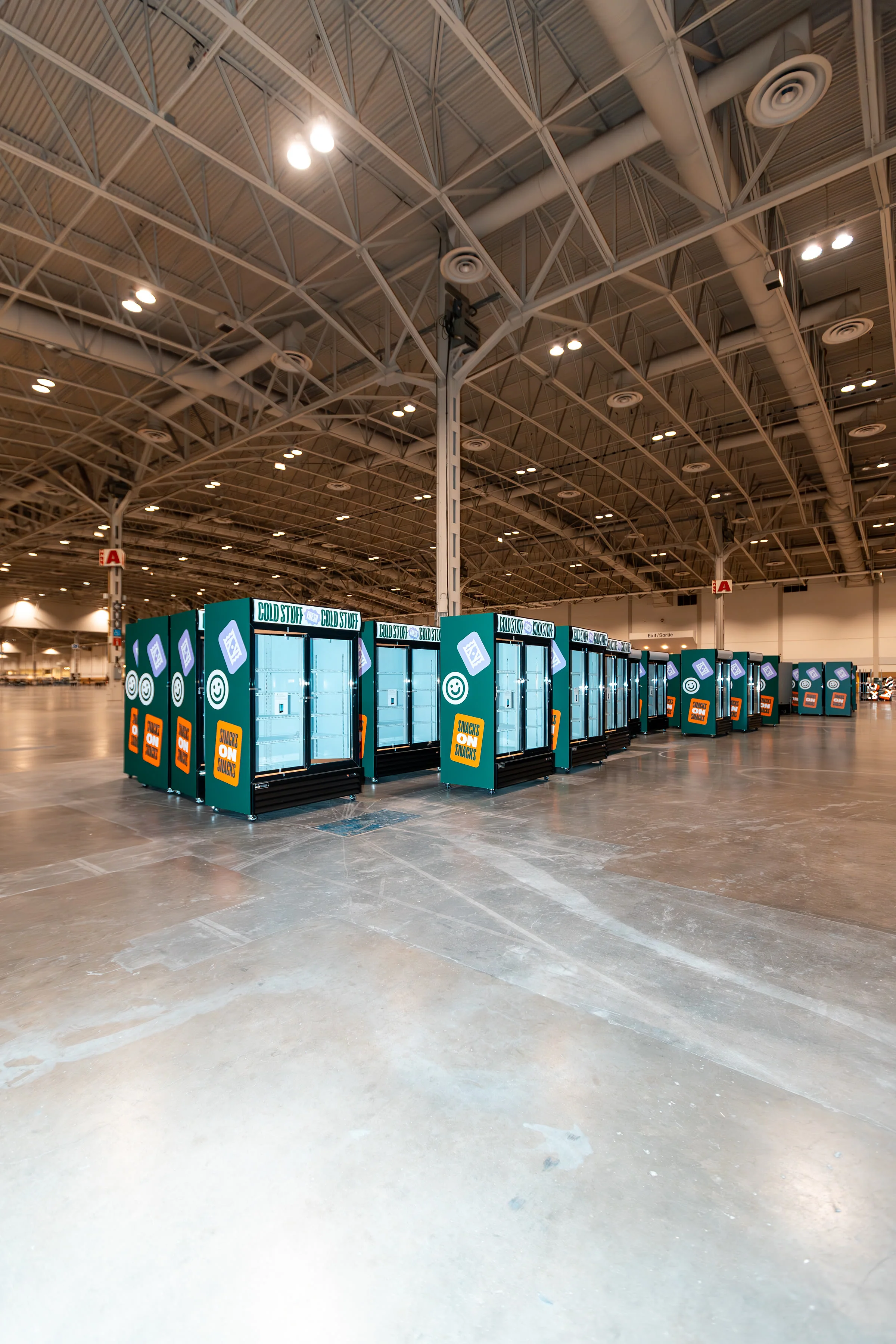 Equipment rental and event activation logistics